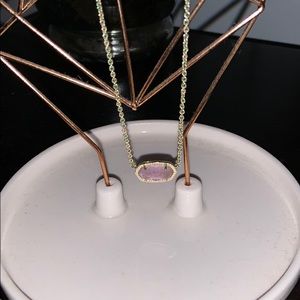 Amethyst Kendra Scott Necklace